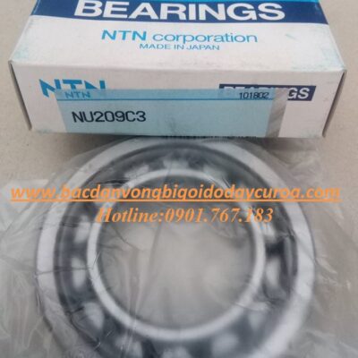 VÒNG BI - BẠC ĐẠN - NU209C3 - NTN