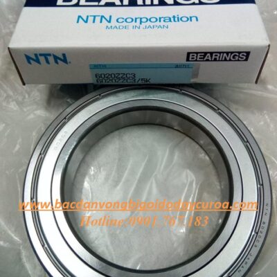 VÒNG BI - BẠC ĐẠN - 6020ZZC3 NTN