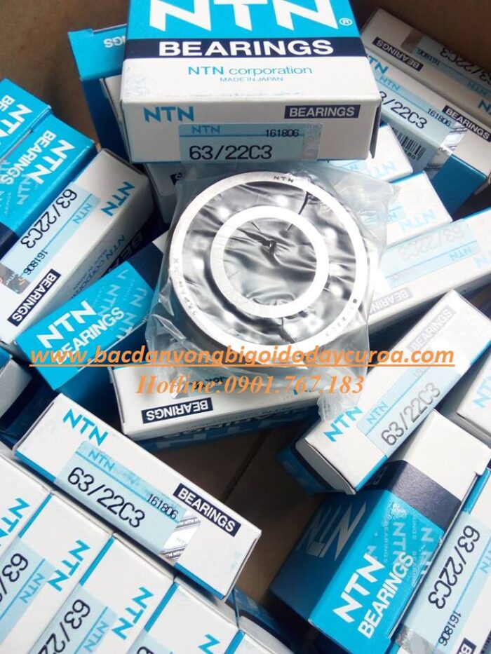 VÒNG BI - BẠC ĐẠN - 63.22C3 NTN