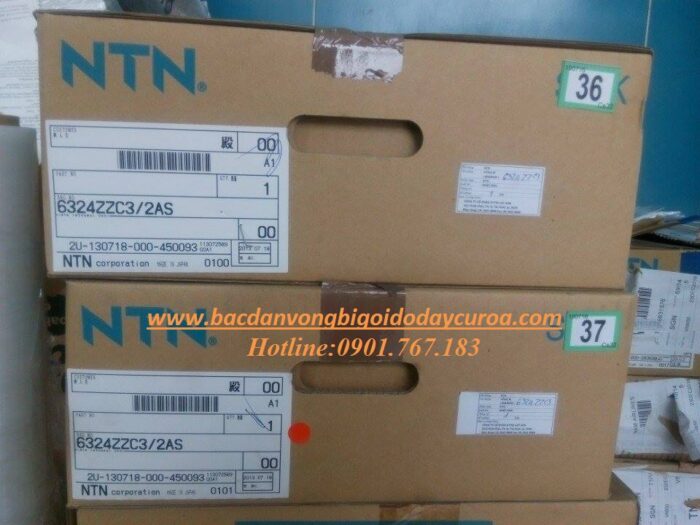 VÒNG BI - BẠC ĐẠN - 6324ZZC3 NTN