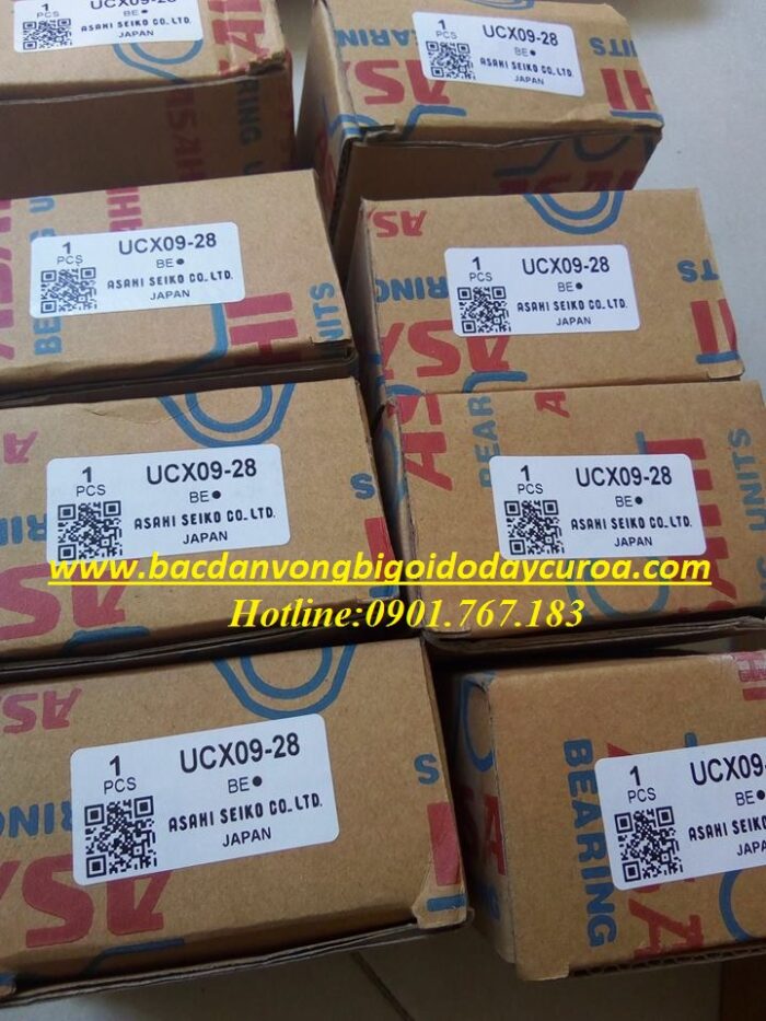 BẠC ĐẠN - VÒNG BI - UCX09-28 ASAHI