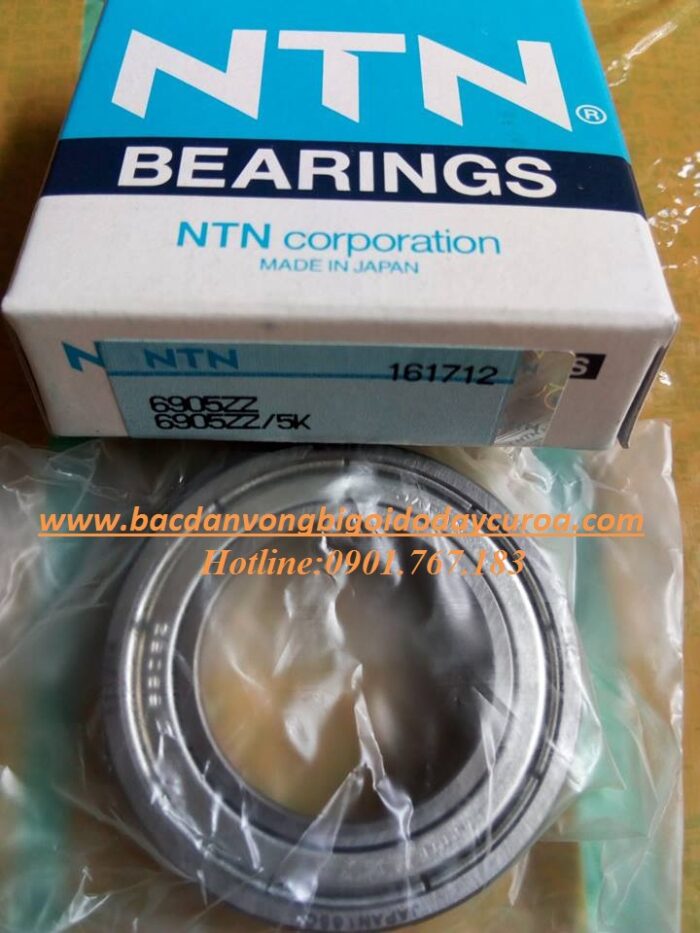 VÒNG BI - BẠC ĐẠN - 6905ZZ NTN