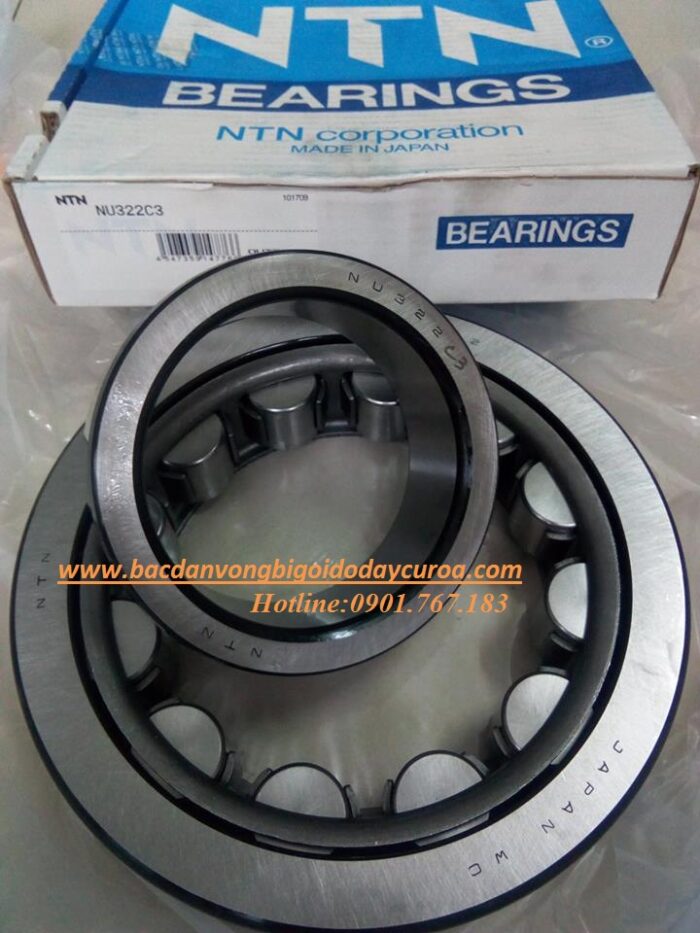VÒNG BI - BẠC ĐẠN - NU322C3 NTN