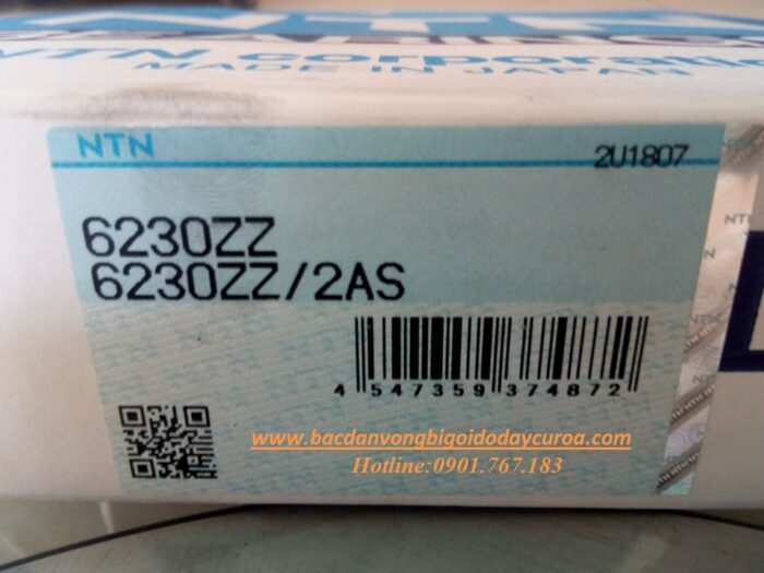 VÒNG BI - BẠC ĐẠN 6230ZZ NTN