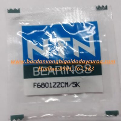 VÒNG BI - BẠC ĐẠN F6801ZZCM NTN
