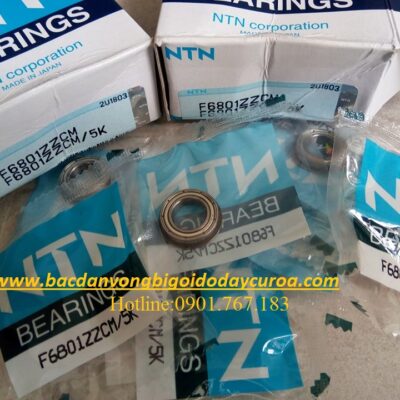 VÒNG BI - BẠC ĐẠN F6801ZZ