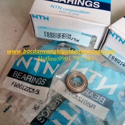 VÒNG BI - BẠC ĐẠN F6801ZZ NTN