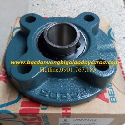 GỐI ĐỠ - VÒNG BI BẠC ĐẠN FC205 ASAHI