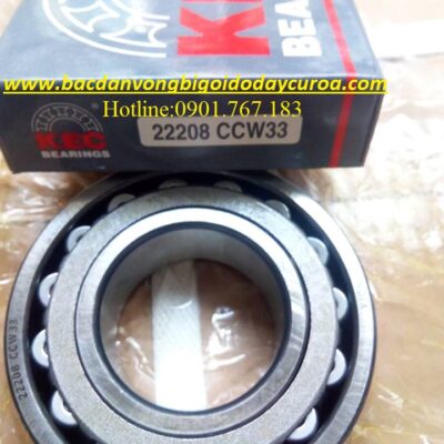 VÒNG BI - BẠC ĐẠN 22208CCW33 KEC