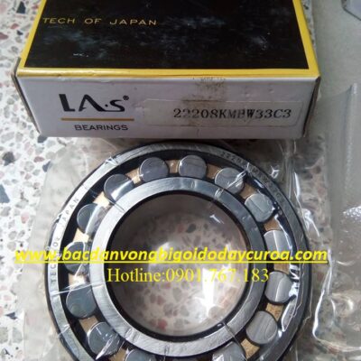 VÒNG BI - BẠC ĐẠN 22208KMBW33C3 LAS